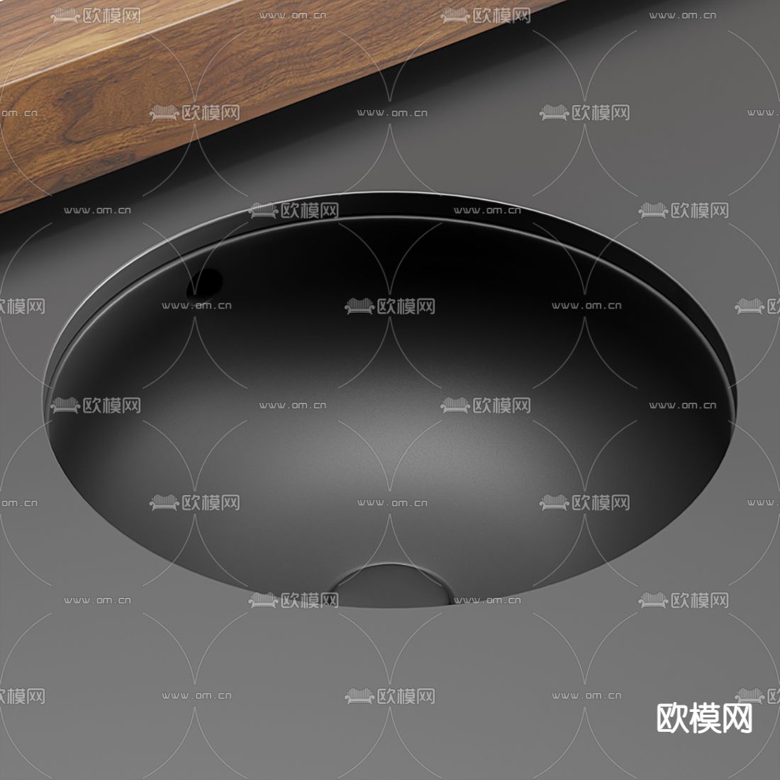 现代洗手台3d模型