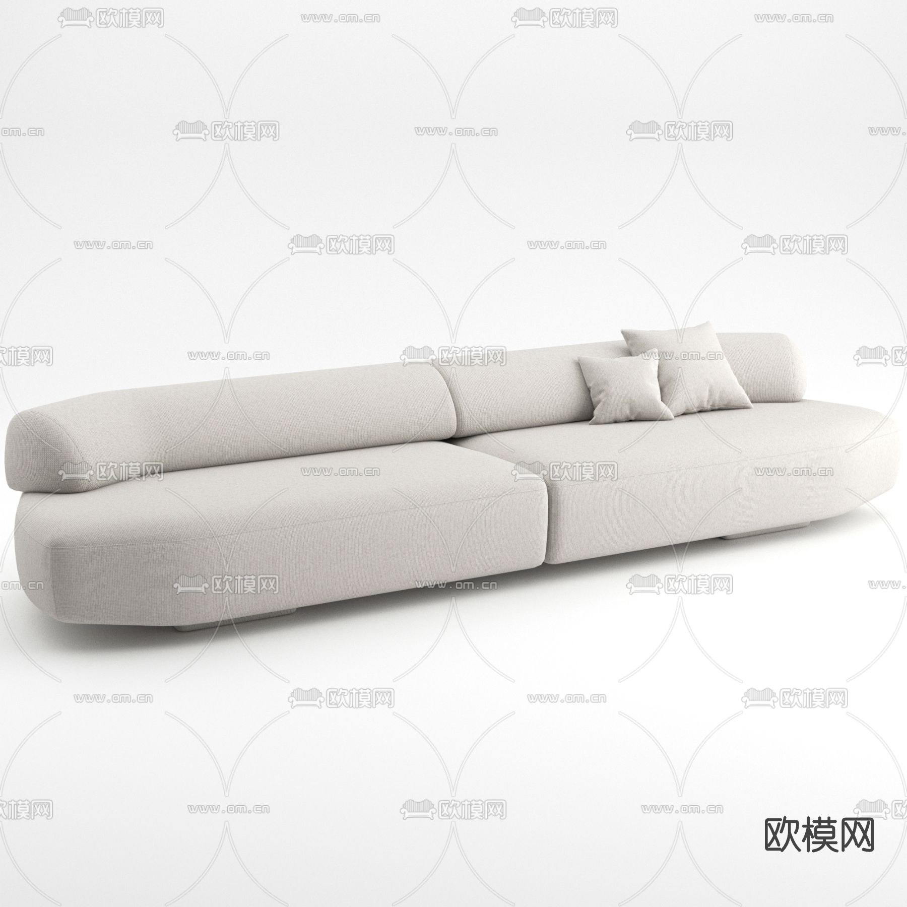 Ligne roset 双人沙发3d模型