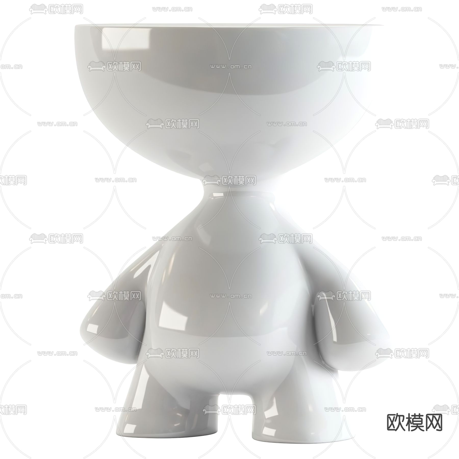 Ligne roset 创意边几角几3d模型
