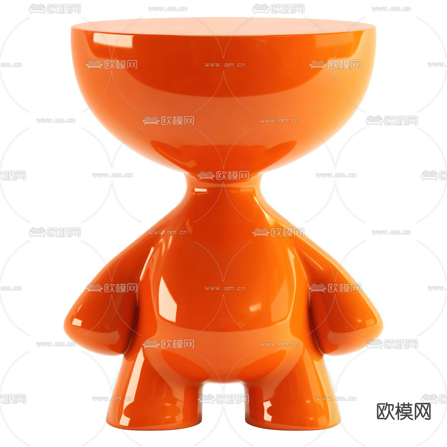 Ligne roset 创意边几角几3d模型
