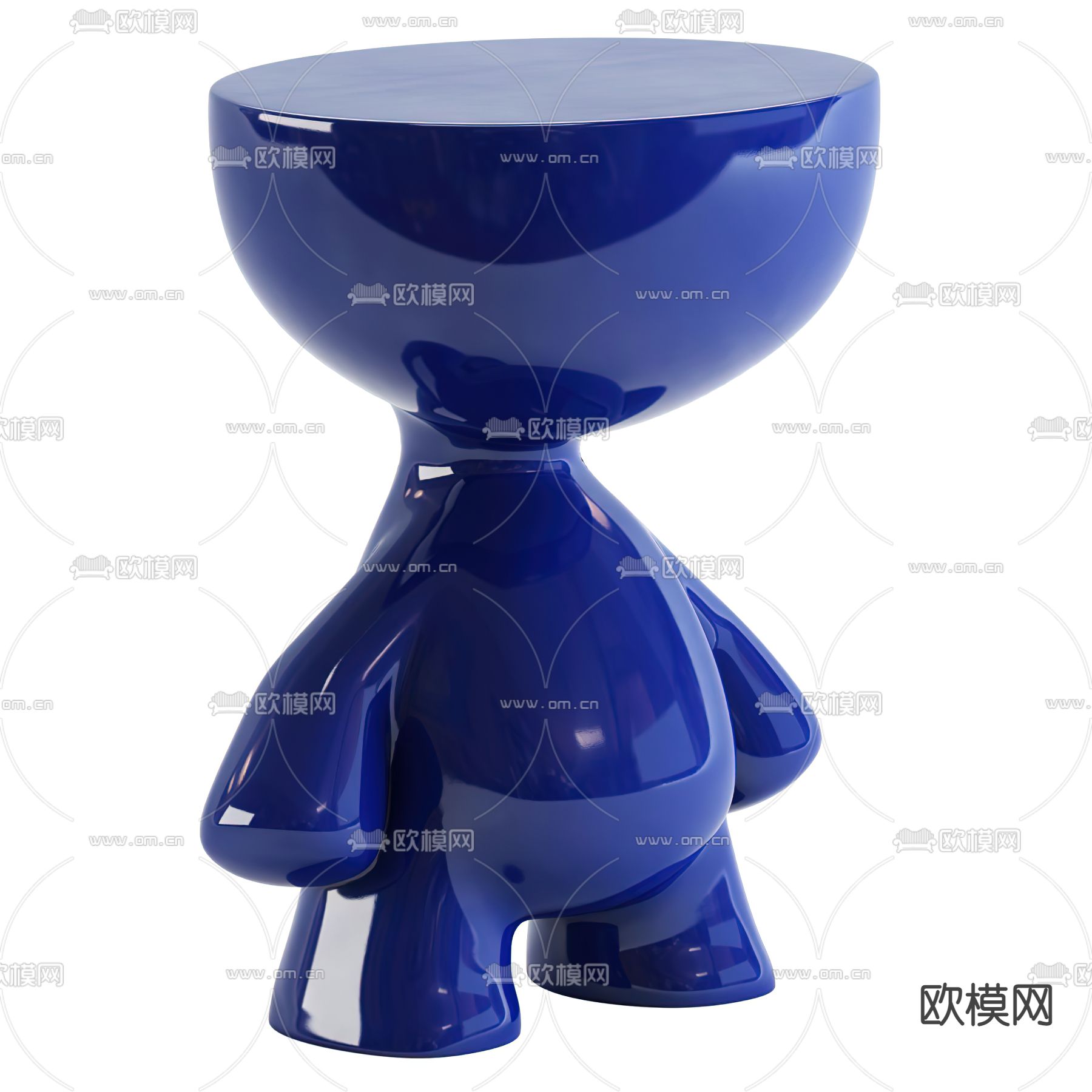 Ligne roset 创意边几角几3d模型