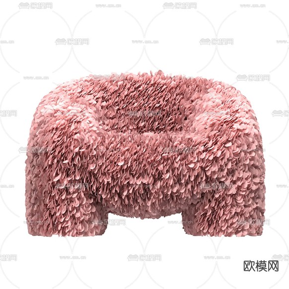 Moooi 休闲沙发3d模型下载(渲染图3)