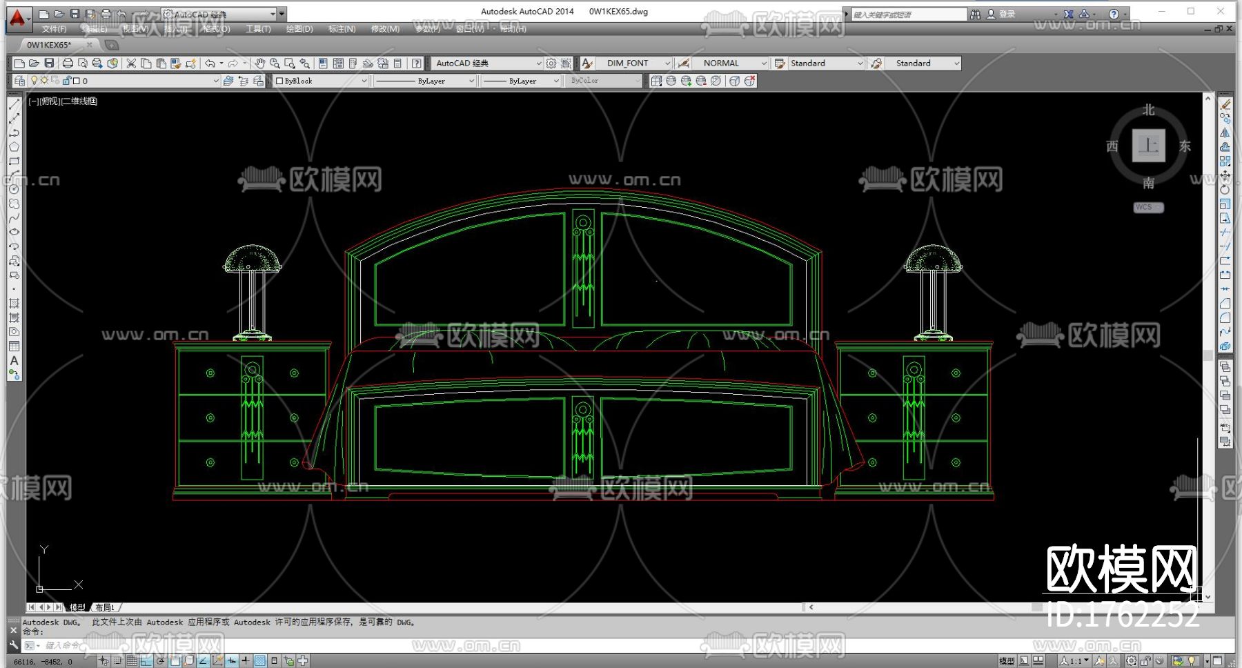 床cad图库下载（渲染图2）