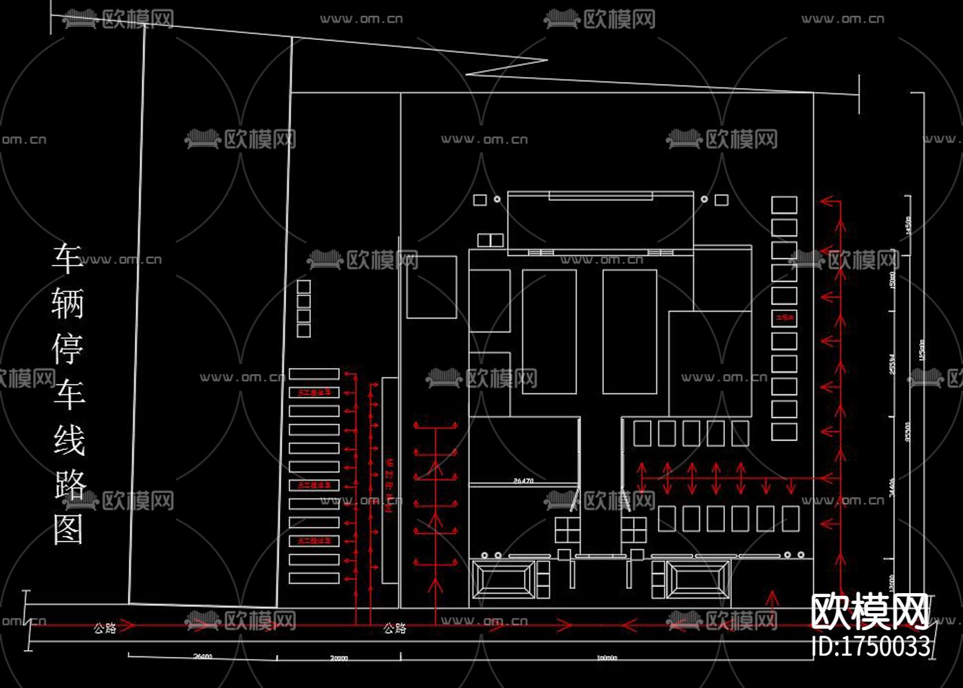 庆典平面cad施工图下载（渲染图7）