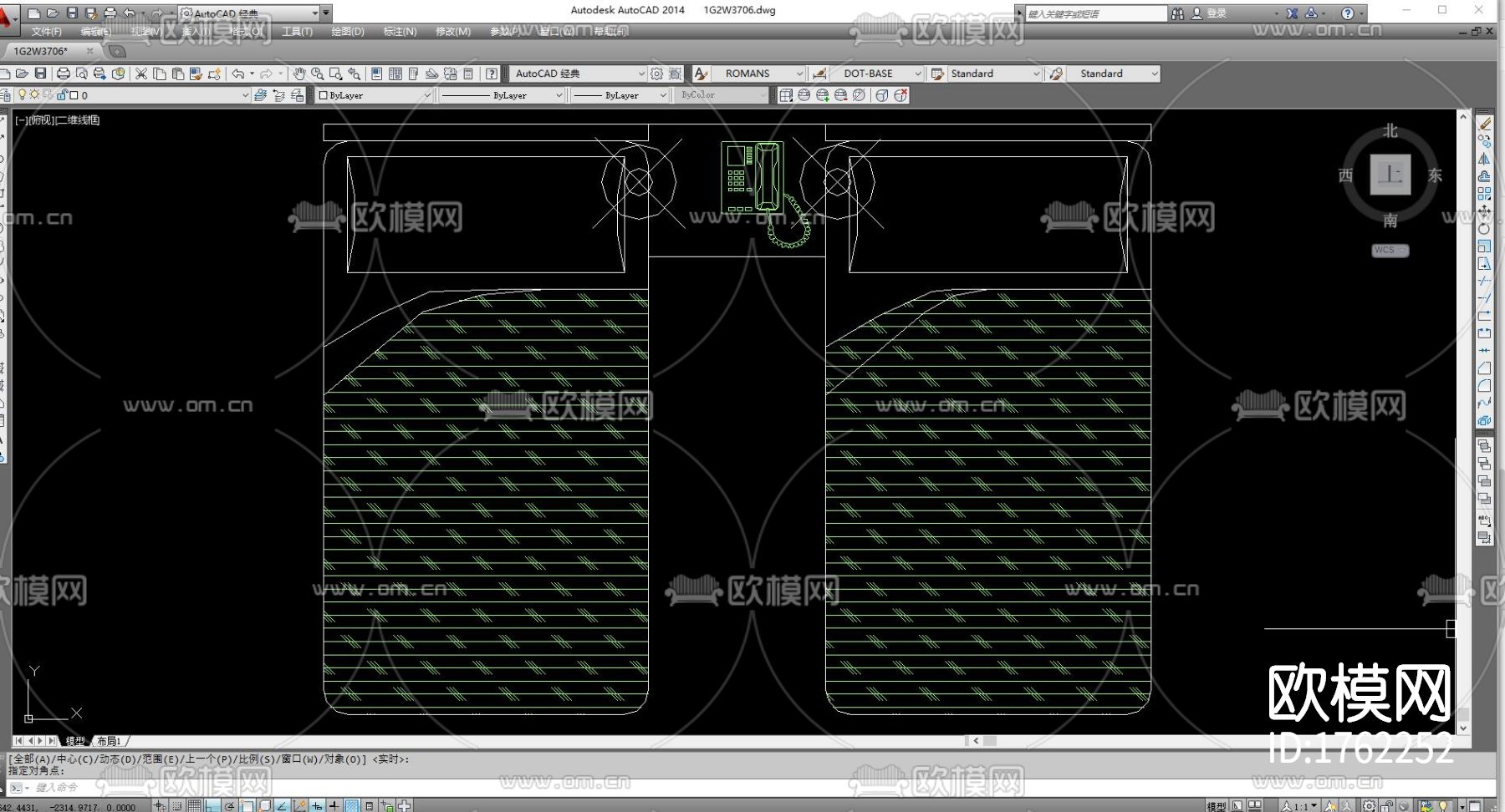 床cad图库下载（渲染图1）