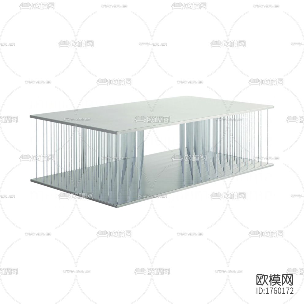 现代极简创意实木方形茶几下载