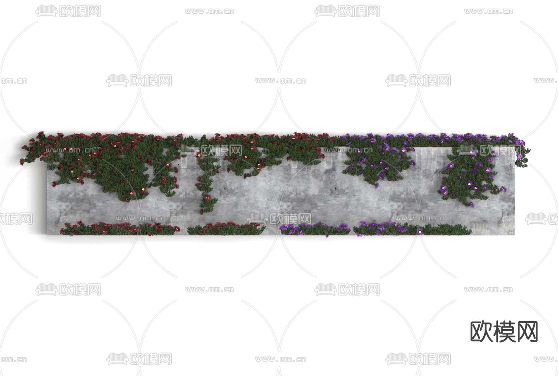 现代绿植藤蔓免费3d模型