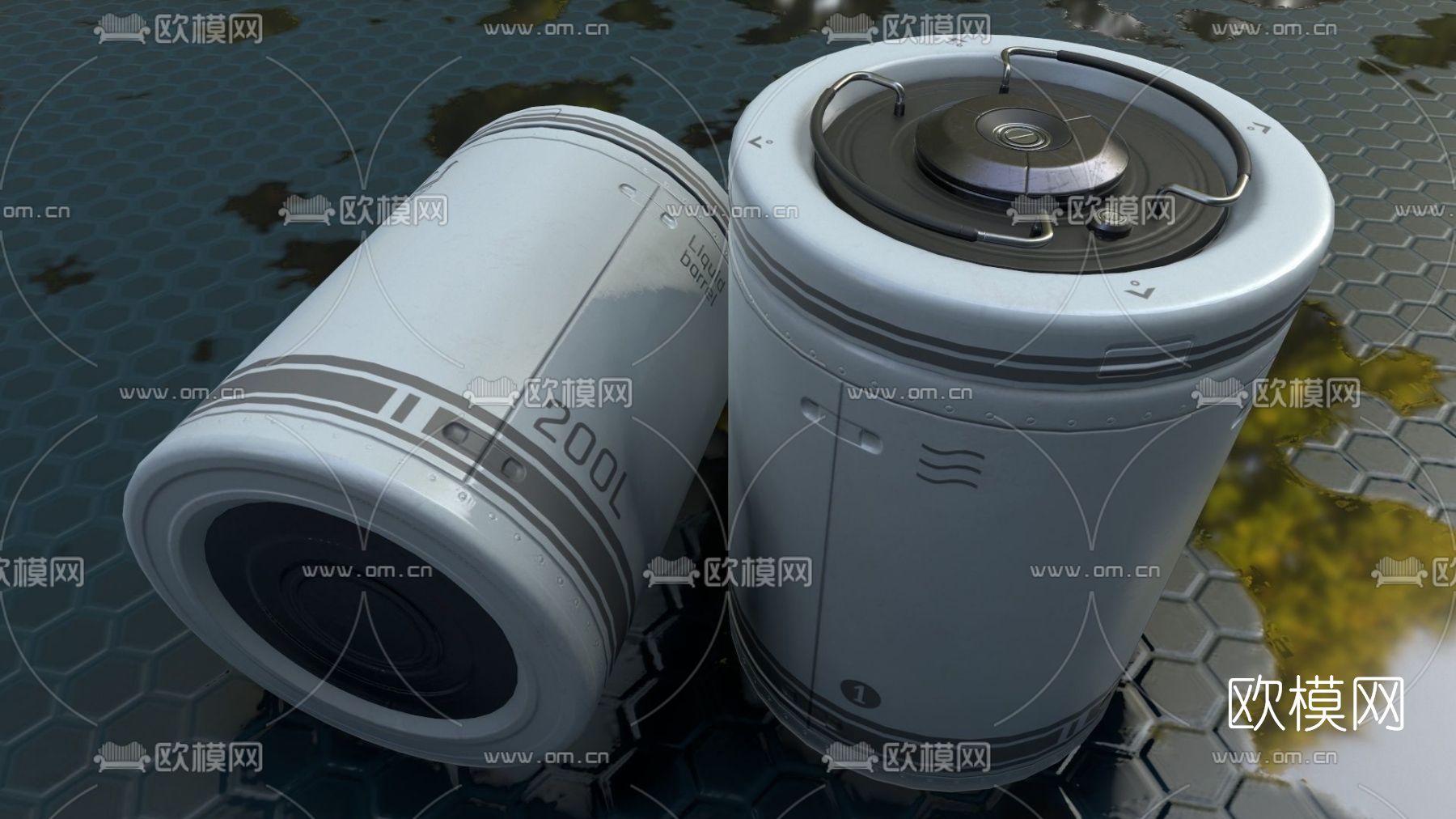 现代电池免费3d模型下载