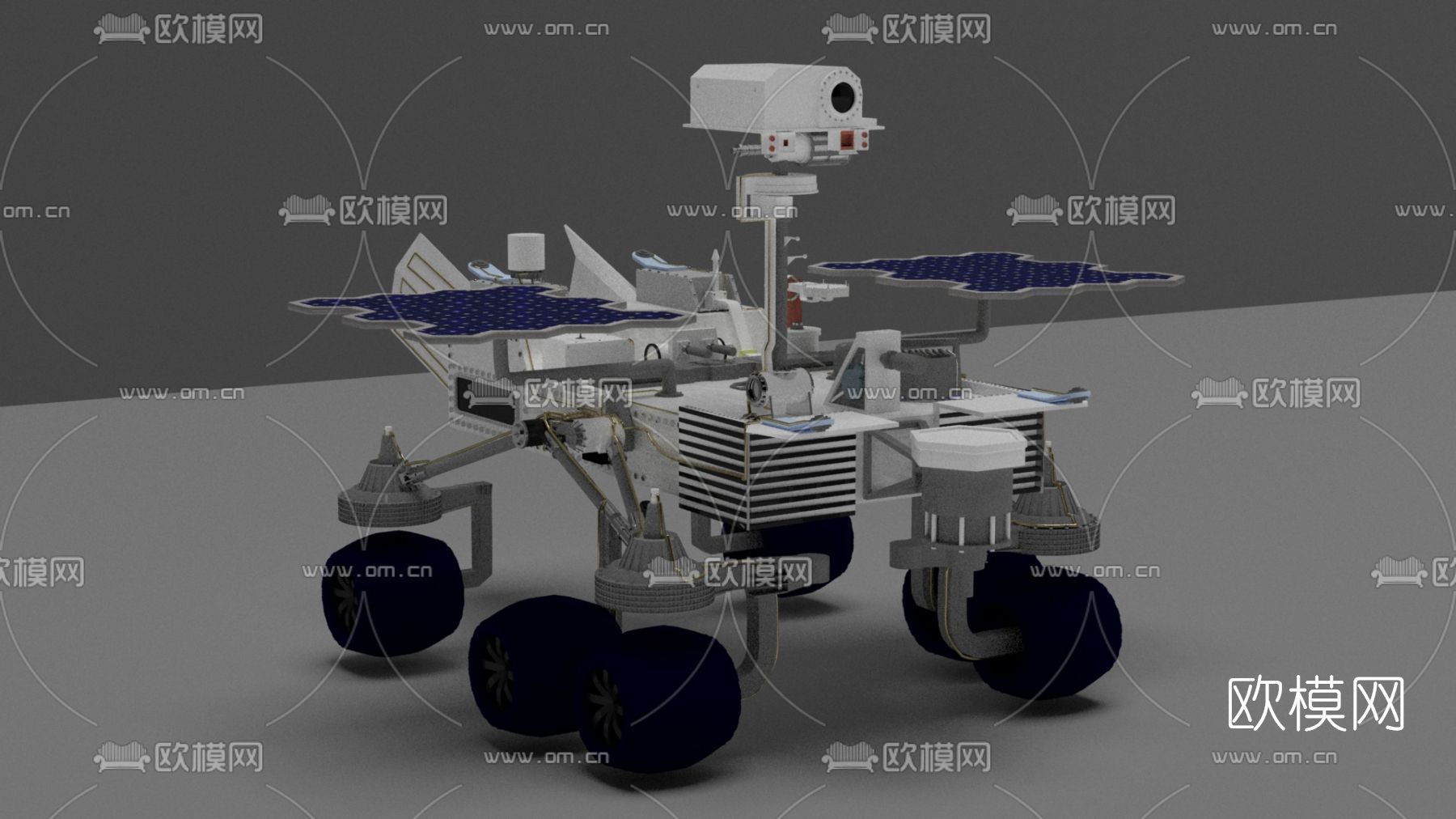 现代外星探测器免费3d模型下载