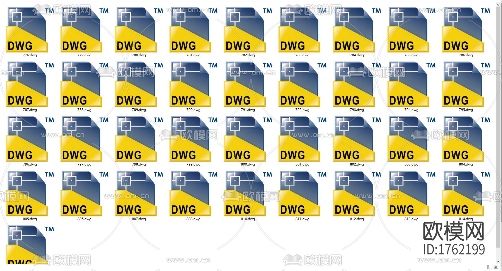 室内小造景cad图块下载（渲染图6）