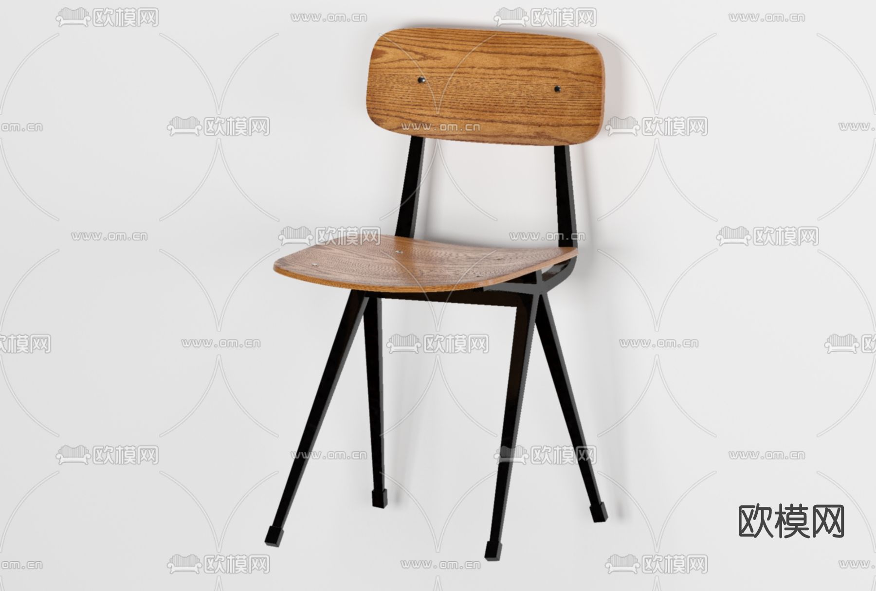 工业风单椅免费3d模型下载