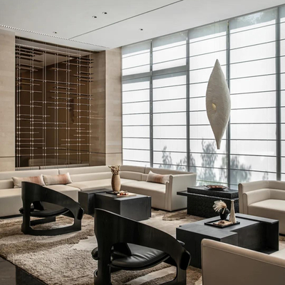 共生形态设计 售楼处洽谈区