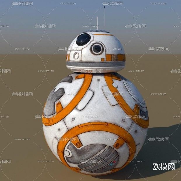 现代星战机器人免费3d模型下载