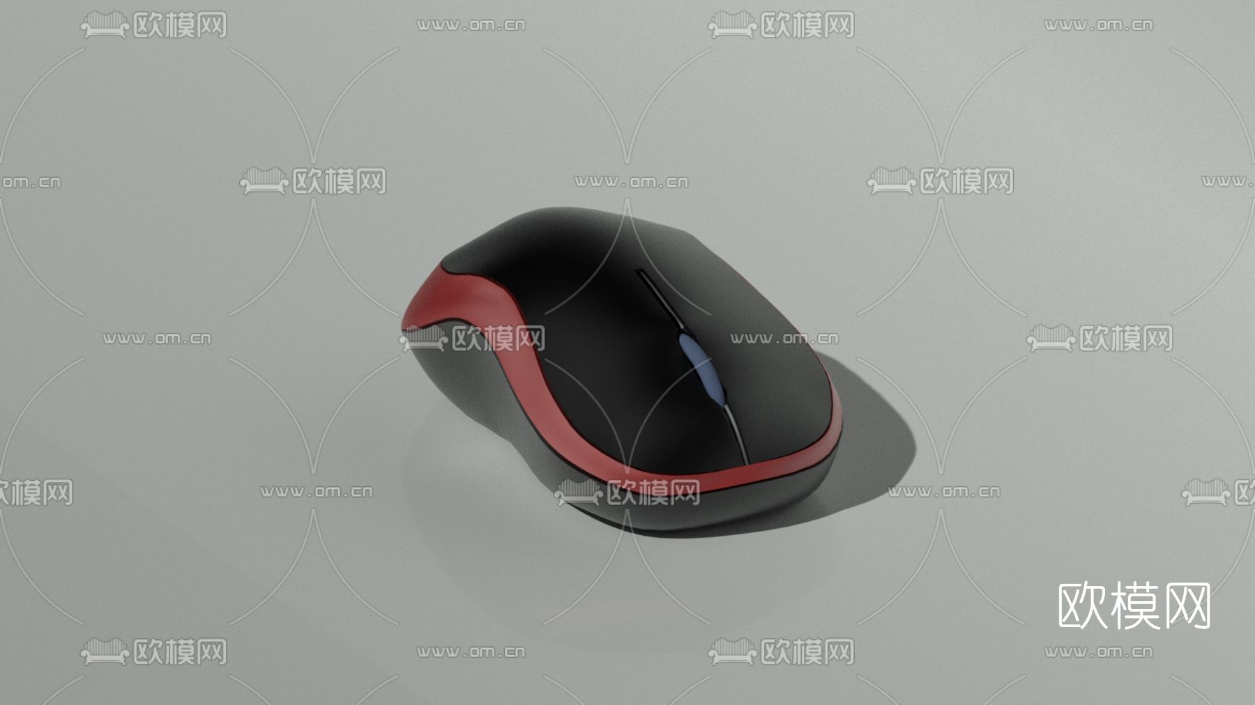现代鼠标免费3d模型下载