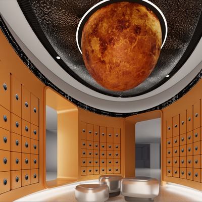  现代换鞋区su模型 