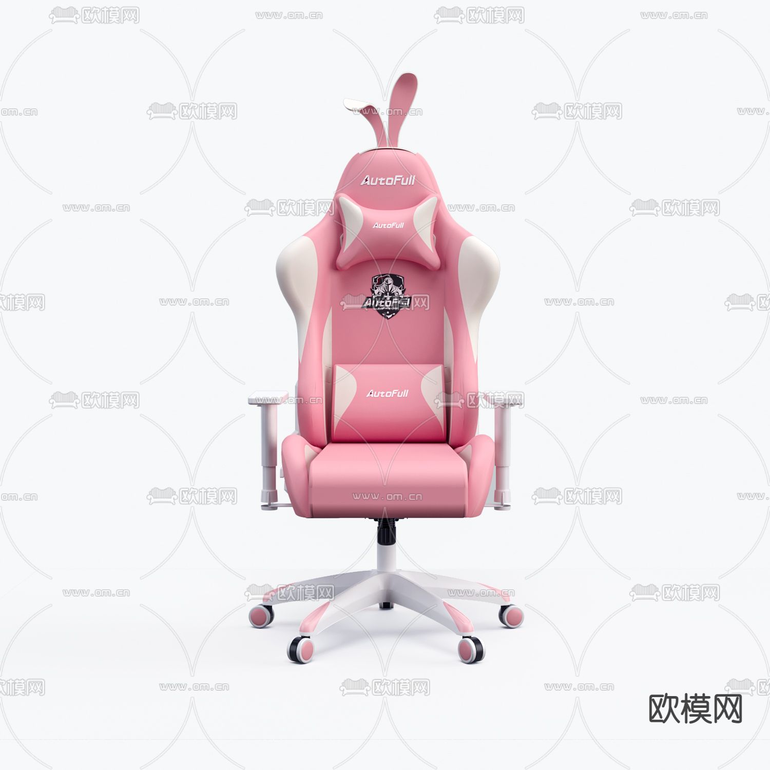 现代电竞椅免费3d模型下载（渲染图2）