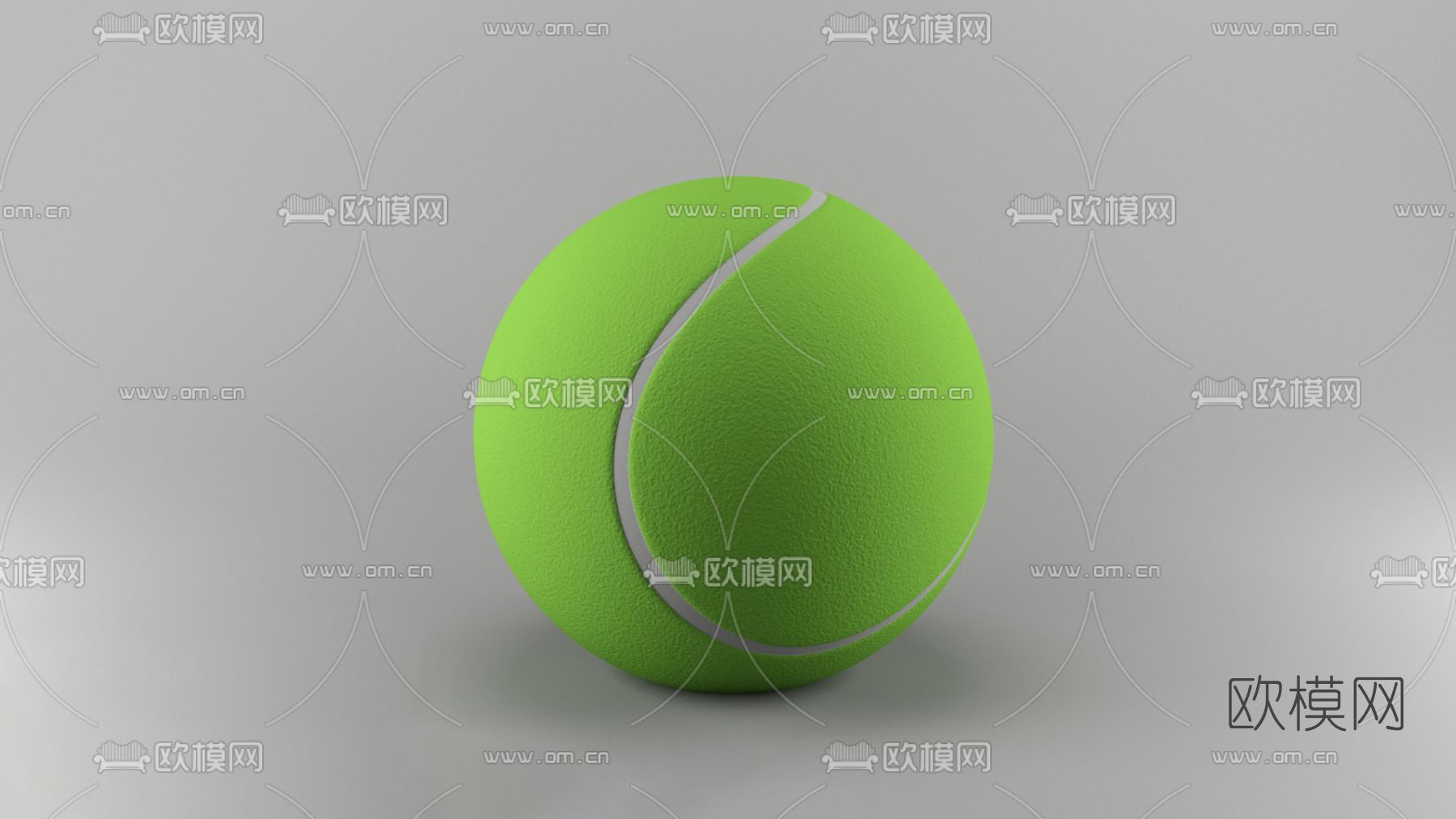 现代网球免费3d模型下载