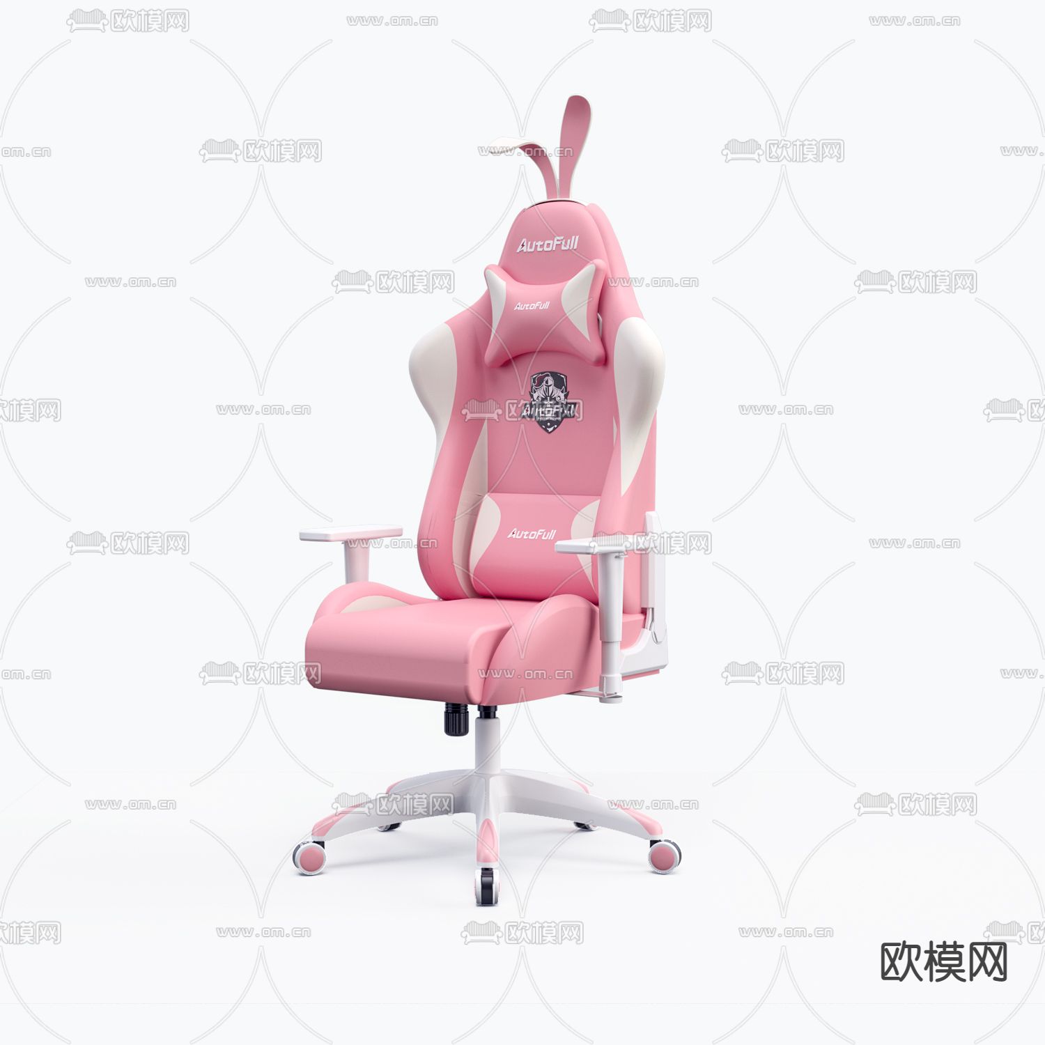 现代电竞椅免费3d模型下载（渲染图1）