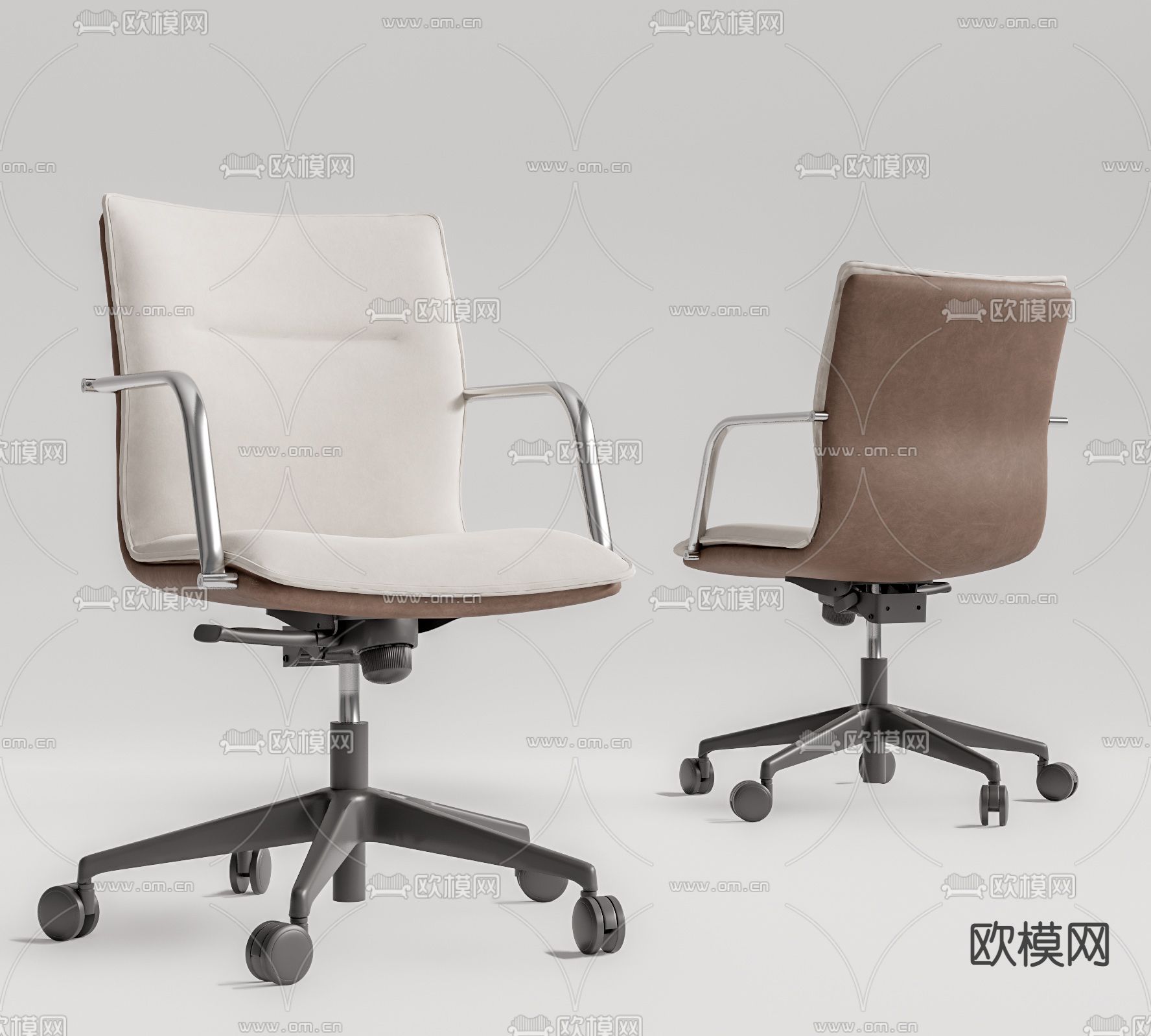 现代办公椅su模型