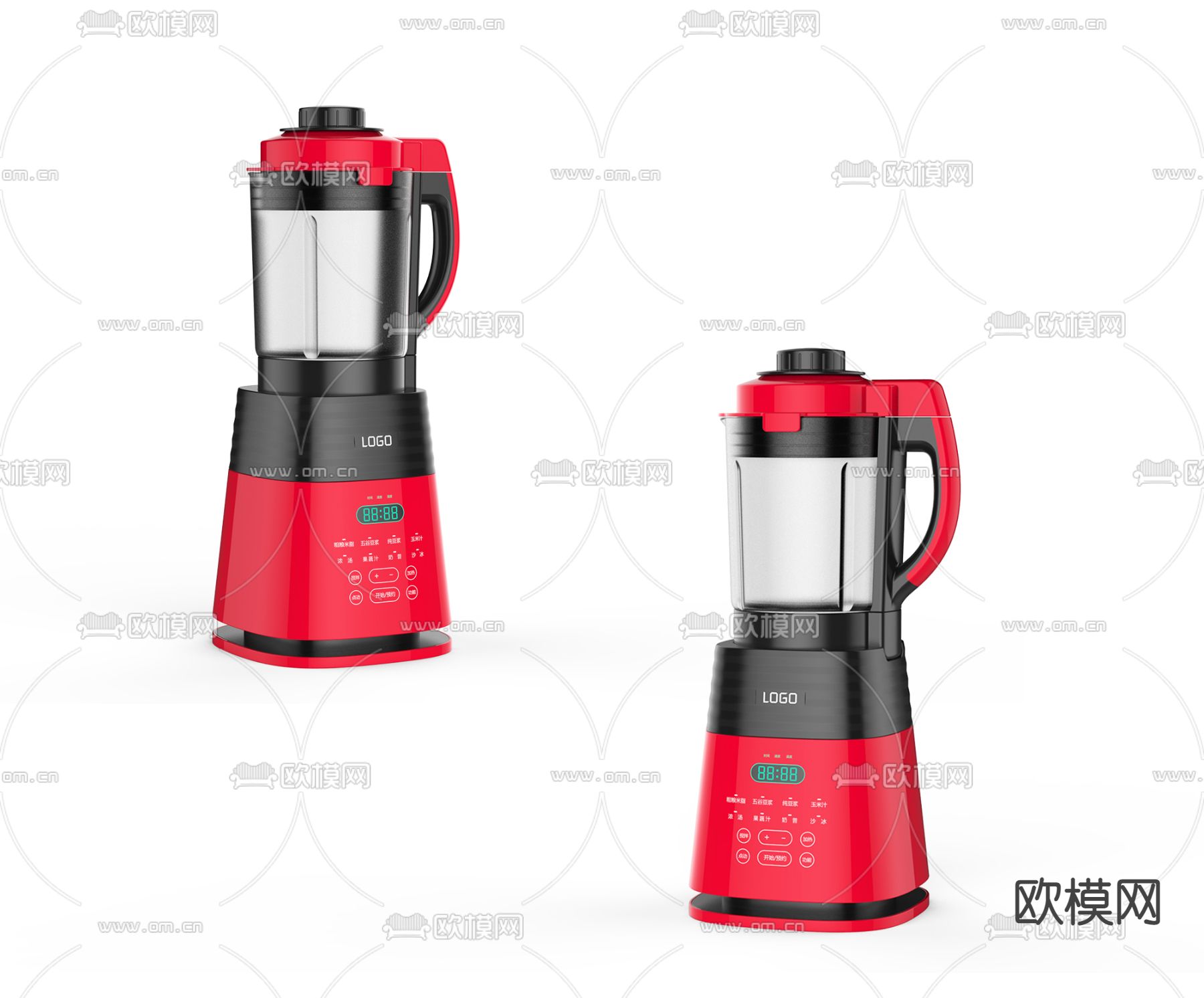 现代破壁机3d模型下载