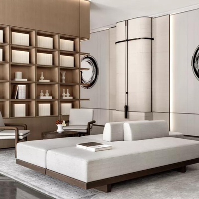 万景百年设计 售楼处洽谈区