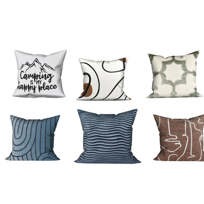  现代枕头抱枕su模型 