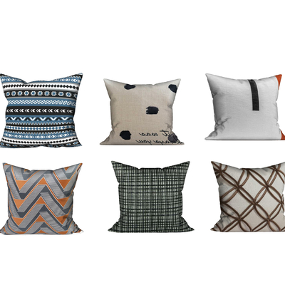  现代枕头抱枕su模型 