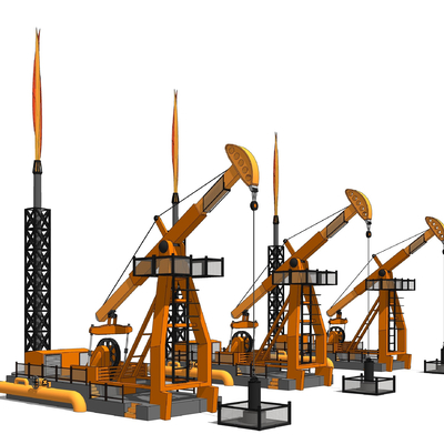  现代工业设备su模型 