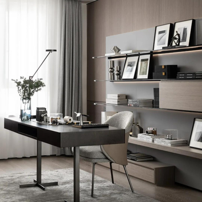 牧笛设计 现代书房