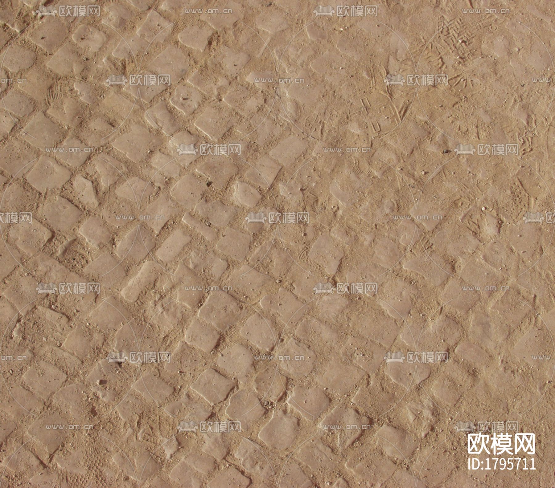 黄土石块拼接地面下载