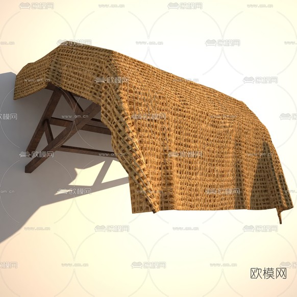 北欧遮阳棚免费3d模型下载