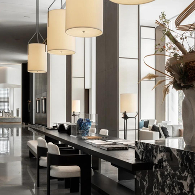 李益中设计 售楼处洽谈区