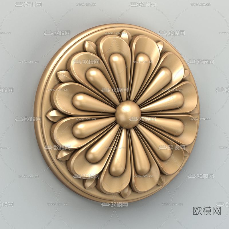 现代雕花免费3d模型下载_ID11648045_3dmax免费模型-欧模网