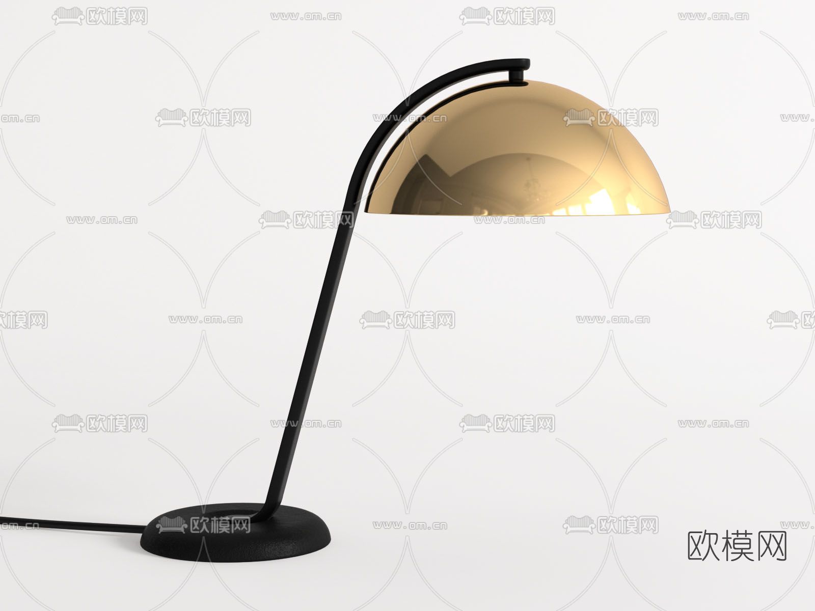 现代台灯免费3d模型下载