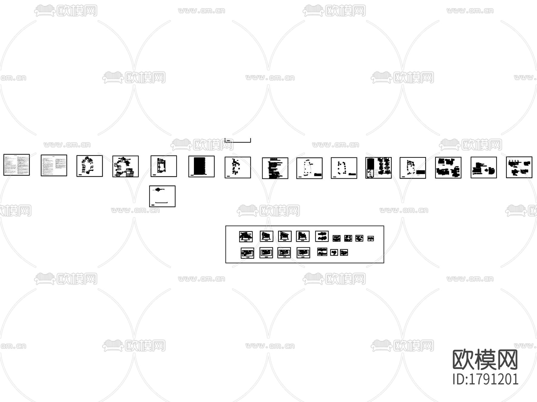 全套景观庭院cad施工图下载（渲染图2）