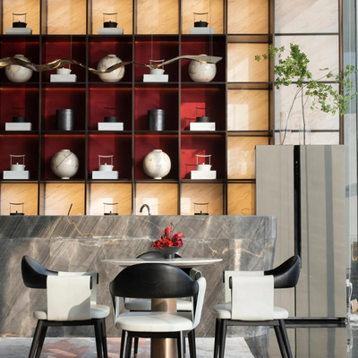 尚石设计 售楼处洽谈区