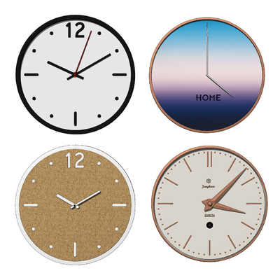  现代钟表挂钟su模型 