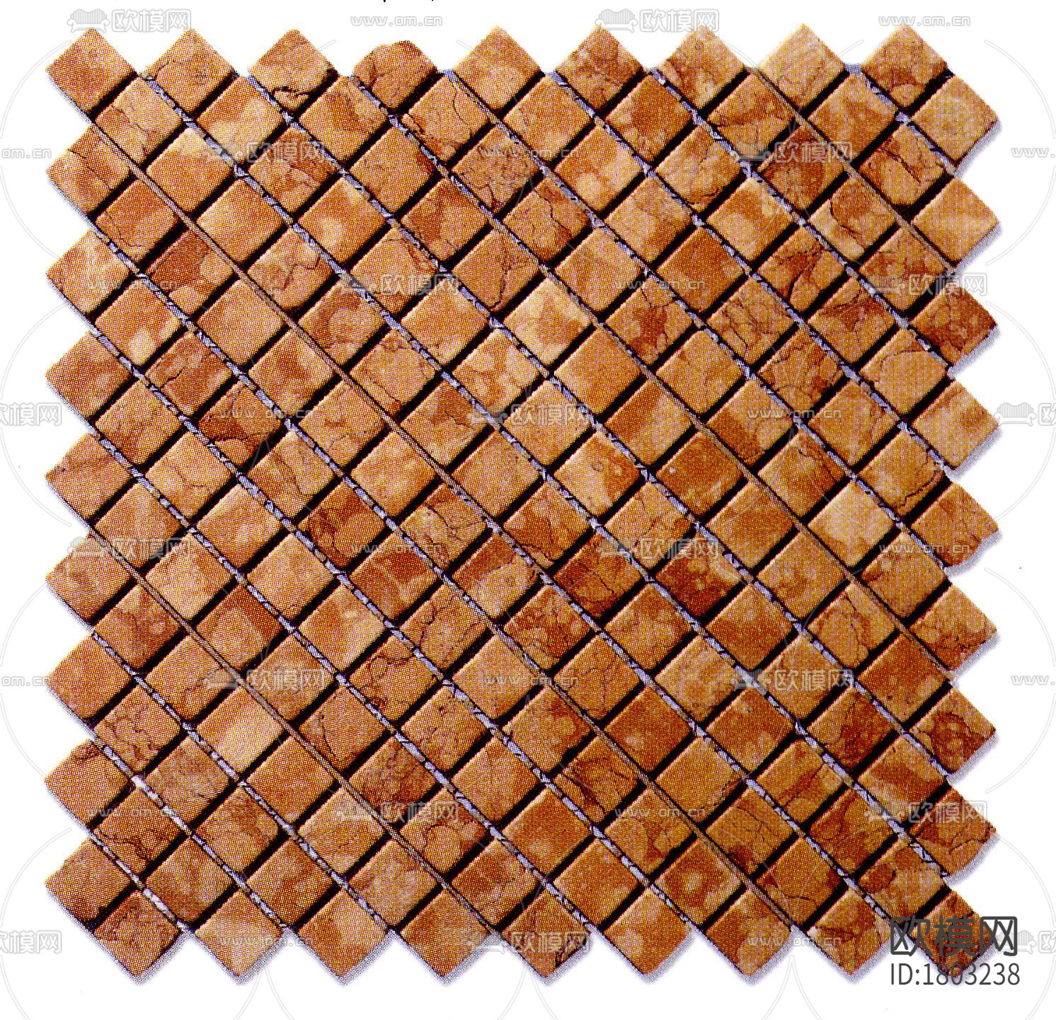 方形斜铺户外地砖下载