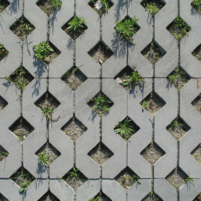  菱形花纹户外地砖 