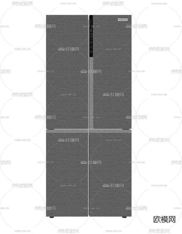 现代冰箱su模型