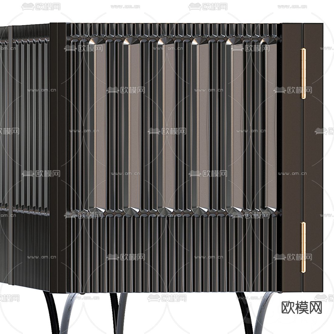 BAXTER轻奢电视柜3d模型下载（渲染图2）