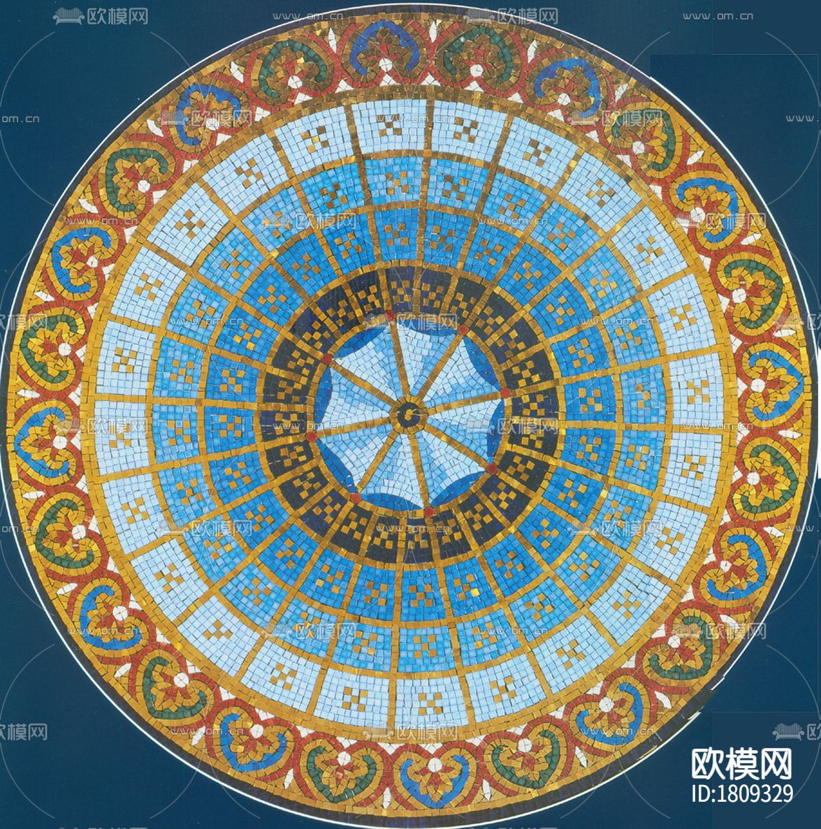 彩色石片拼花下载