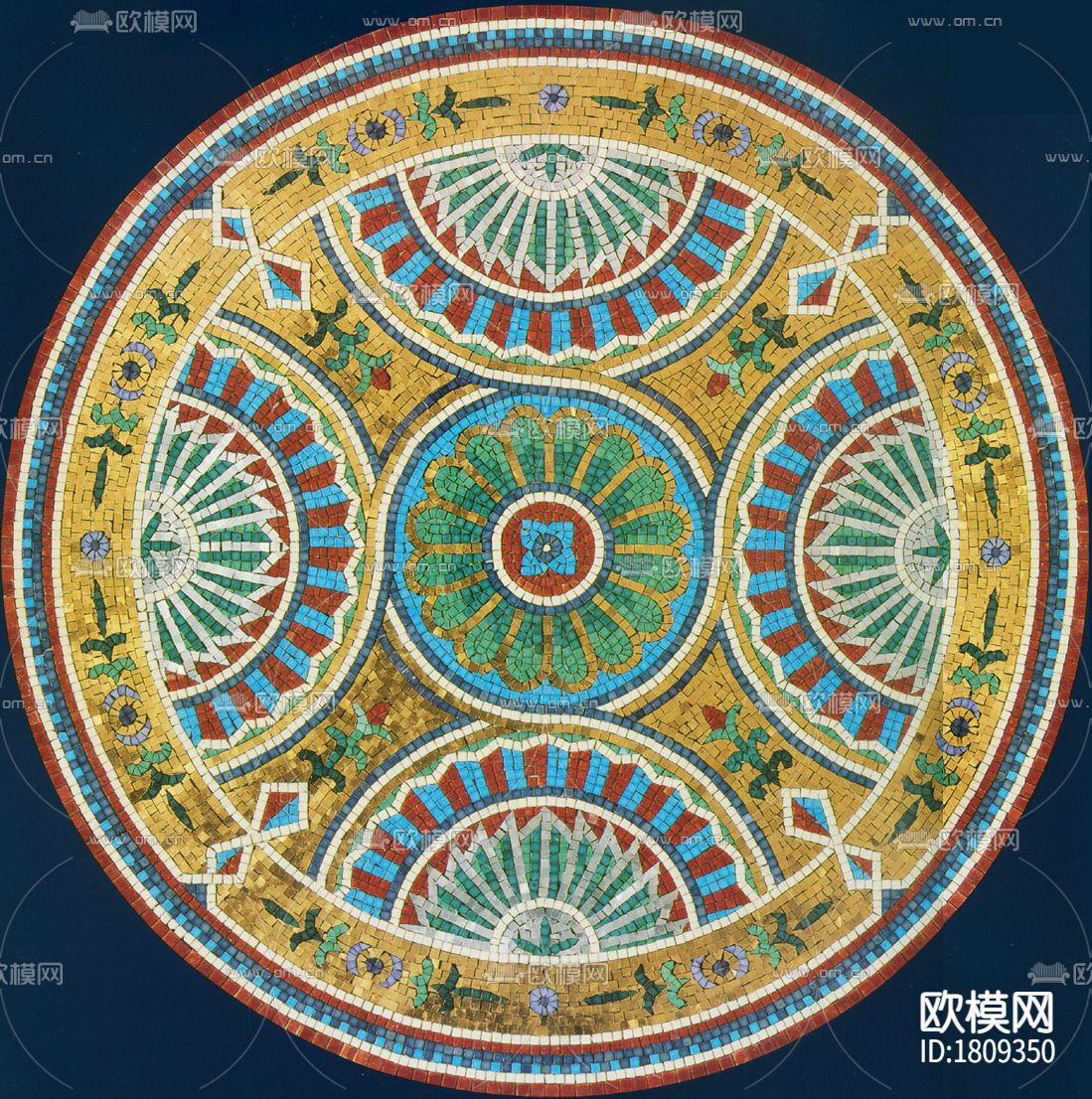 彩色石片拼花下载