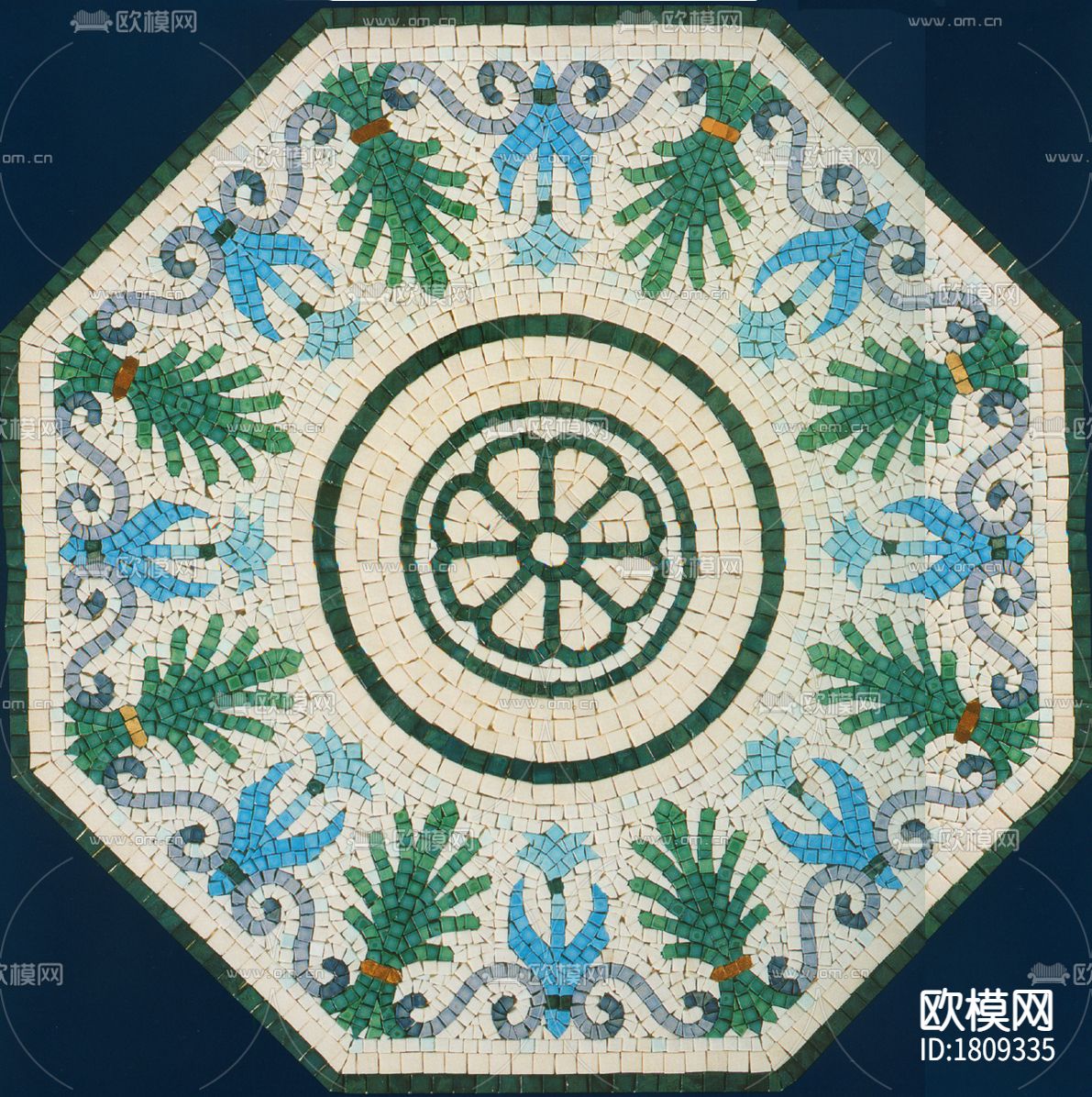 彩色石片拼花下载