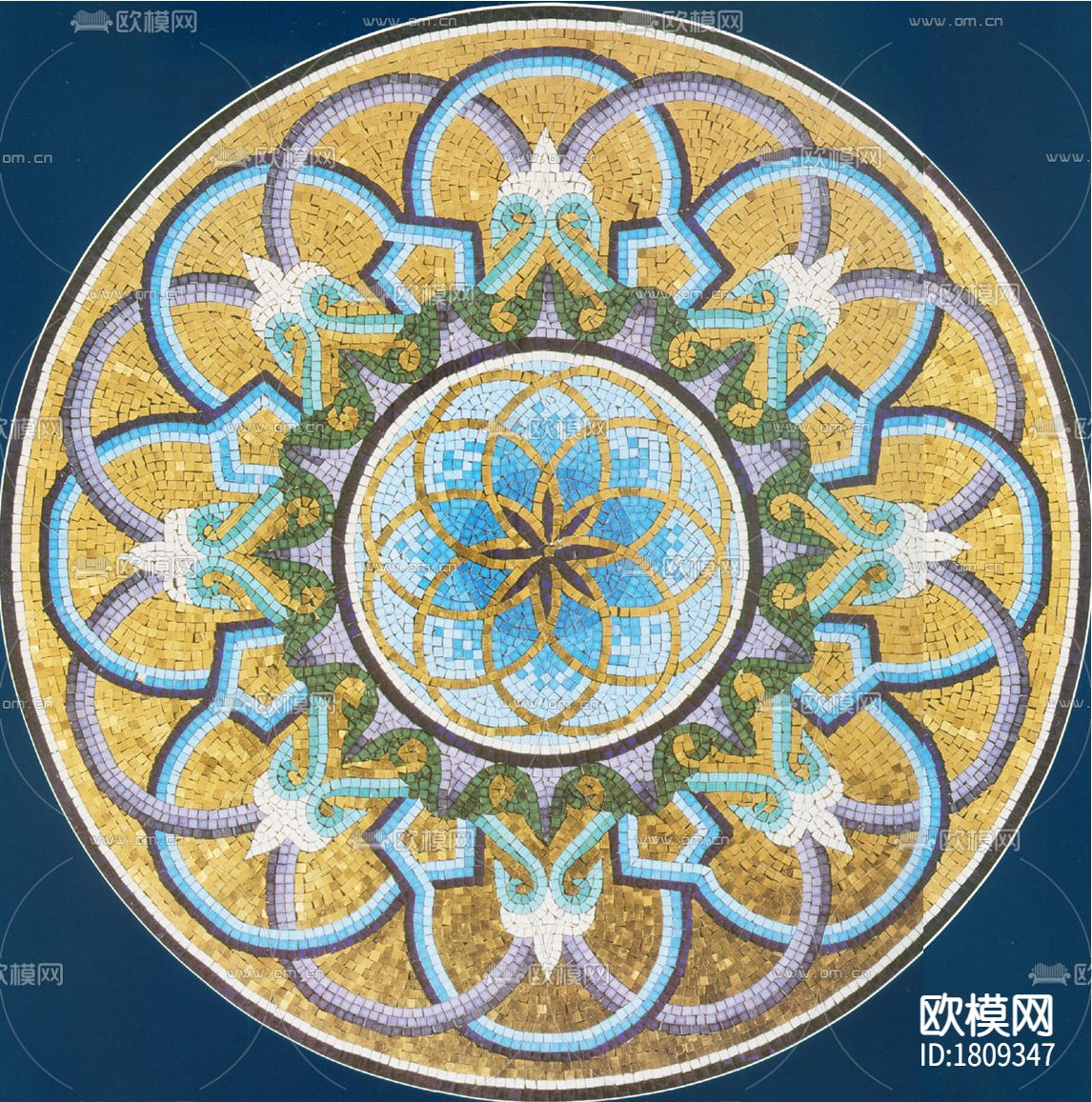 彩色石片拼花下载