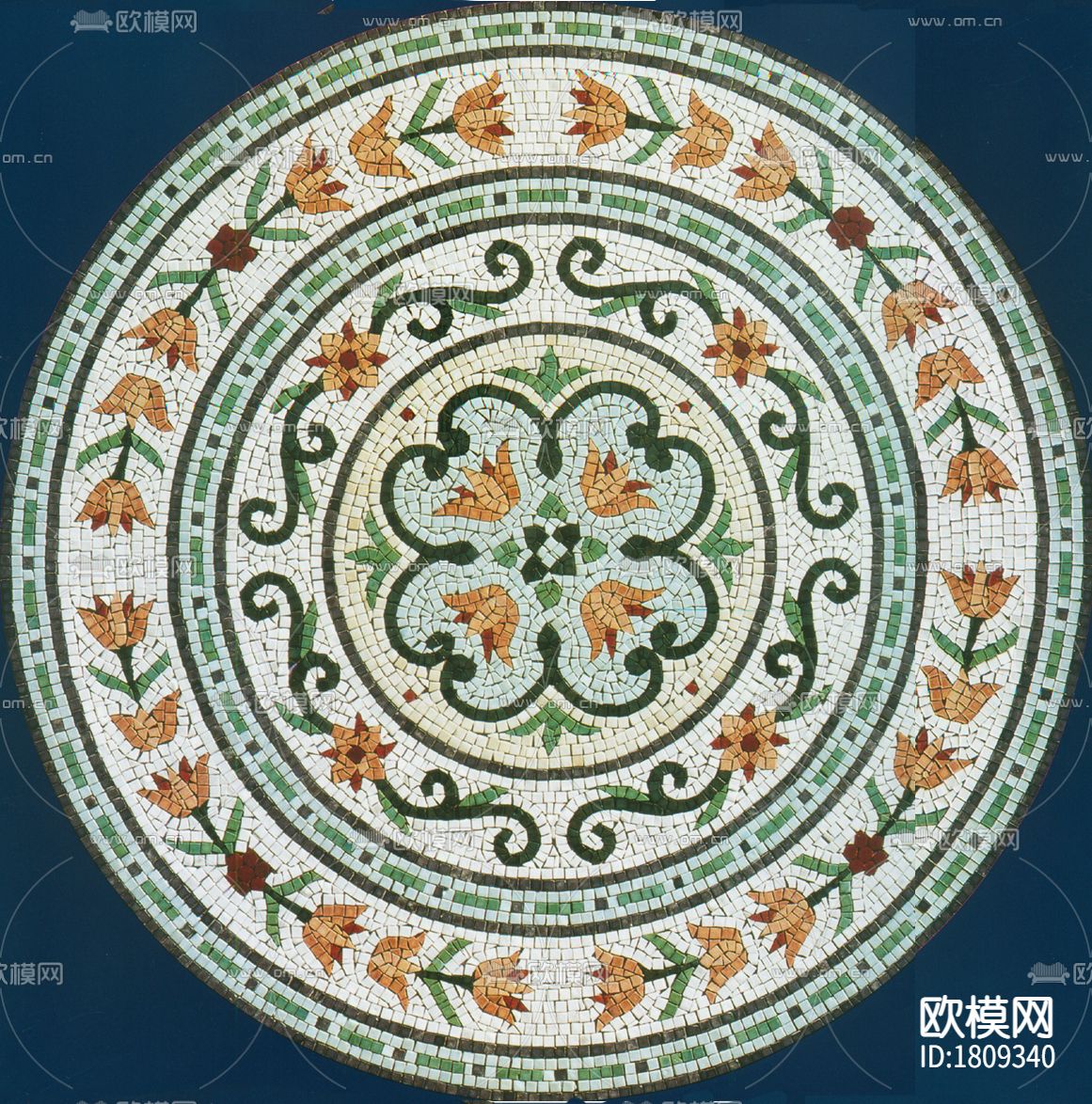 彩色石片拼花下载