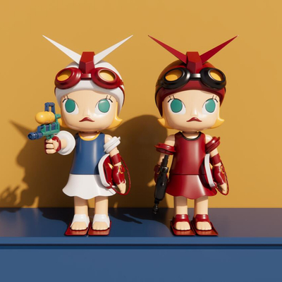  现代公仔玩具su模型 