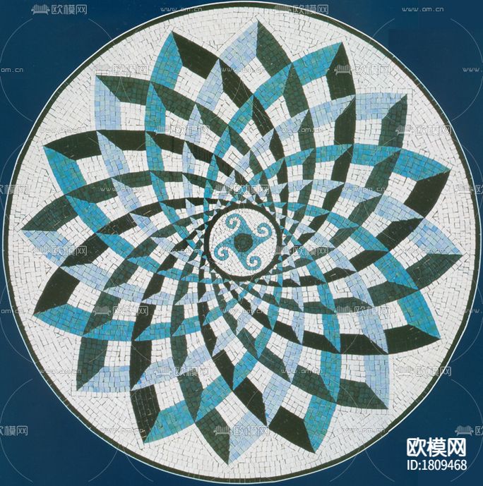 彩色石片拼花下载