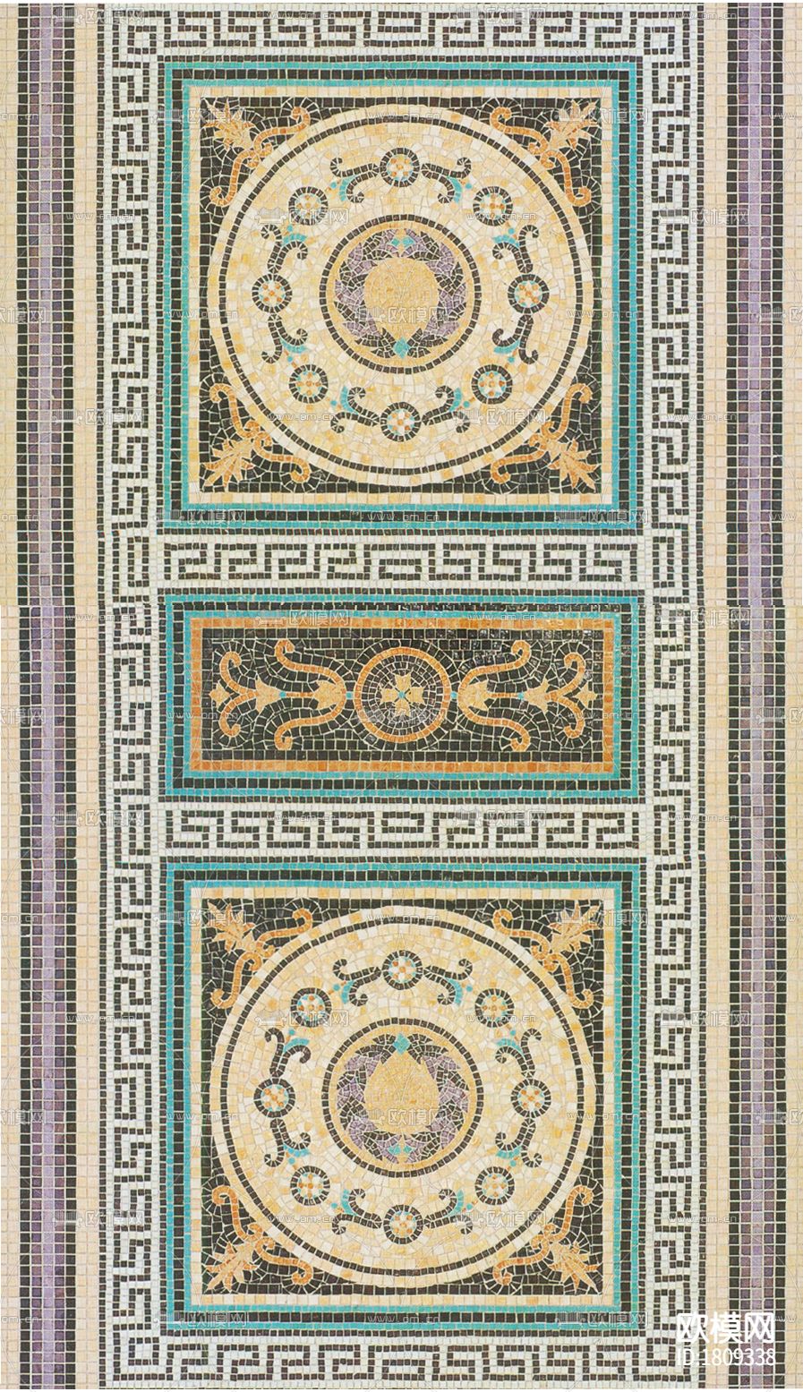 彩色石片拼花下载