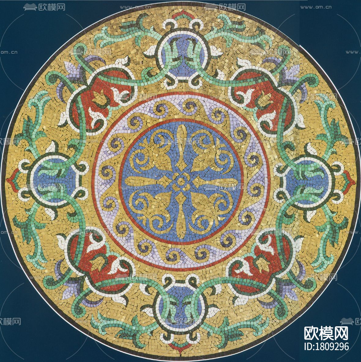 彩色石片拼花下载